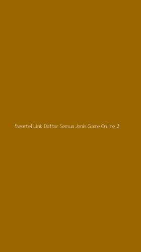 Tampilan Antarmuka Aplikasi 5wortel Link Daftar Semua Jenis Game Online - 2