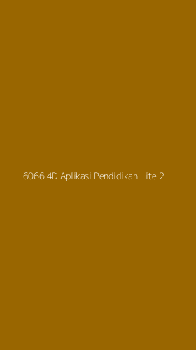 Tampilan Antarmuka Aplikasi 6066 4d Aplikasi Pendidikan Lite - 2