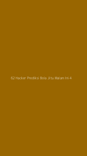 Tampilan Antarmuka Aplikasi 62 Hacker Prediksi Bola Jitu Malam Ini - 4