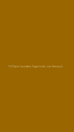 Tampilan Antarmuka Aplikasi 7070win Cara Main Togel Colok Jitu Pemula - 2