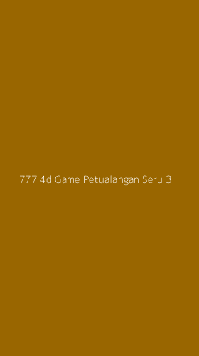 Tampilan Antarmuka Aplikasi 777 4d Game Petualangan Seru - 3