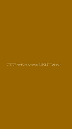 Tampilan Antarmuka Aplikasi 777777 Hoki Link Alternatif Sbobet Terbaru - 4