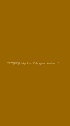 Tampilan Antarmuka Aplikasi 777qiuqiu Aplikasi Kebugaran Android - 1
