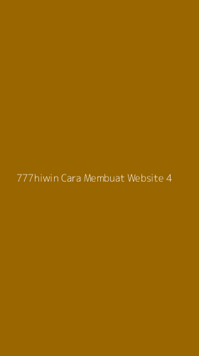 Tampilan Antarmuka Aplikasi 777hiwin Cara Membuat Website - 4
