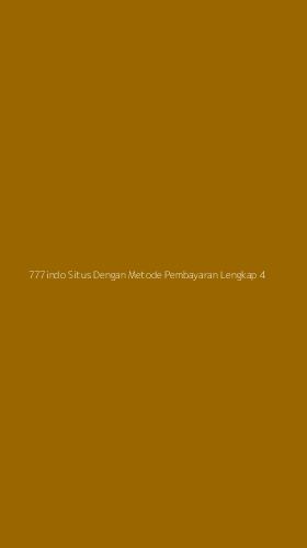 Tampilan Antarmuka Aplikasi 777indo Situs Dengan Metode Pembayaran Lengkap - 4