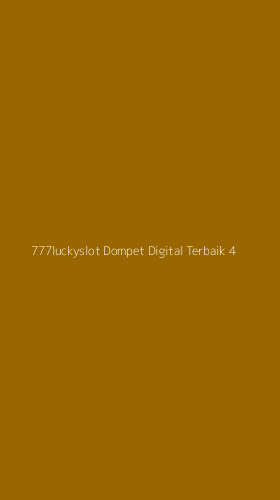 Tampilan Antarmuka Aplikasi 777luckyslot Dompet Digital Terbaik - 4
