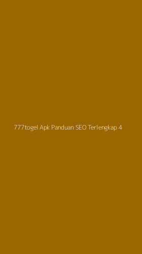 Tampilan Antarmuka Aplikasi 777togel Apk Panduan Seo Terlengkap - 4