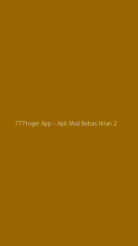 Tampilan Antarmuka Aplikasi 777togel App - Apk Mod Bebas Iklan - 2
