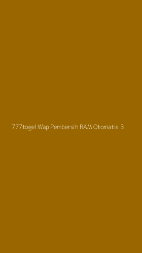Tampilan Antarmuka Aplikasi 777togel Wap Pembersih Ram Otomatis - 3
