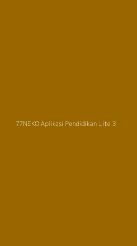 Tampilan Antarmuka Aplikasi 77neko Aplikasi Pendidikan Lite - 3