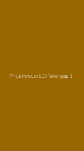 Tampilan Antarmuka Aplikasi 77raja Panduan Seo Terlengkap - 3