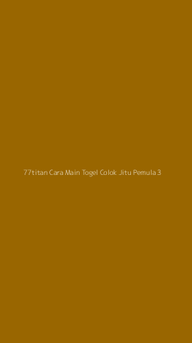 Tampilan Antarmuka Aplikasi 77titan Cara Main Togel Colok Jitu Pemula - 3