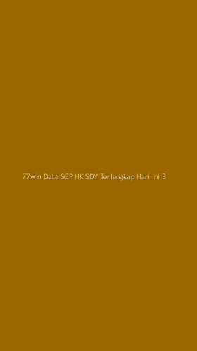Tampilan Antarmuka Aplikasi 77win Data Sgp Hk Sdy Terlengkap Hari Ini - 3
