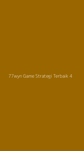 Tampilan Antarmuka Aplikasi 77wyn Game Strategi Terbaik - 4