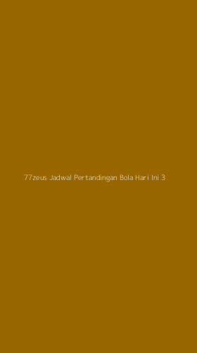 Tampilan Antarmuka Aplikasi 77zeus Jadwal Pertandingan Bola Hari Ini - 3