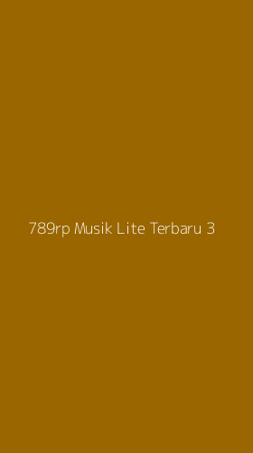 Tampilan Antarmuka Aplikasi 789rp Musik Lite Terbaru - 3