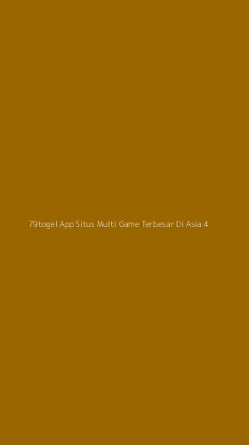 Tampilan Antarmuka Aplikasi 79togel App Situs Multi Game Terbesar Di Asia - 4