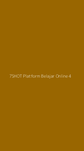 Tampilan Antarmuka Aplikasi 7shot Platform Belajar Online - 4