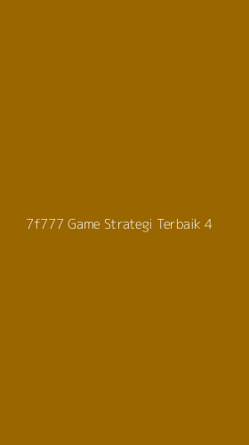 Tampilan Antarmuka Aplikasi 7f777 Game Strategi Terbaik - 4