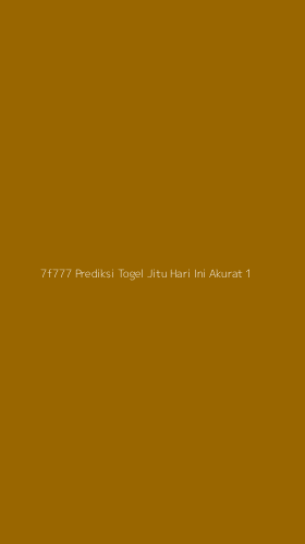 Tampilan Antarmuka Aplikasi 7f777 Prediksi Togel Jitu Hari Ini Akurat - 1
