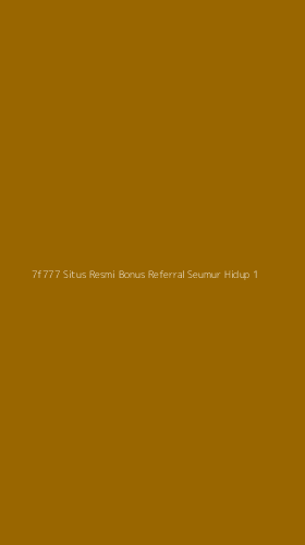 Tampilan Antarmuka Aplikasi 7f777 Situs Resmi Bonus Referral Seumur Hidup - 1