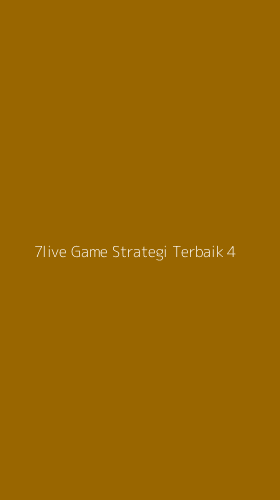 Tampilan Antarmuka Aplikasi 7live Game Strategi Terbaik - 4