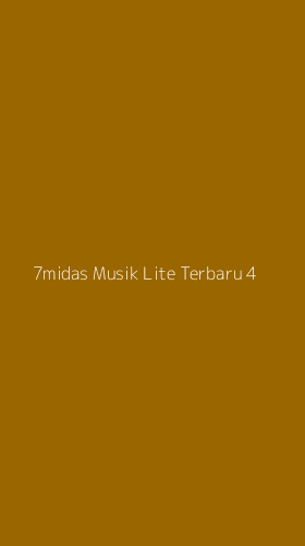 Tampilan Antarmuka Aplikasi 7midas Musik Lite Terbaru - 4