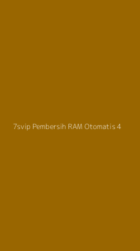 Tampilan Antarmuka Aplikasi 7svip Pembersih Ram Otomatis - 4
