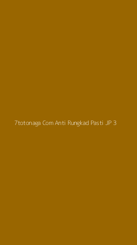 Tampilan Antarmuka Aplikasi 7totonaga Com Anti Rungkad Pasti Jp - 3