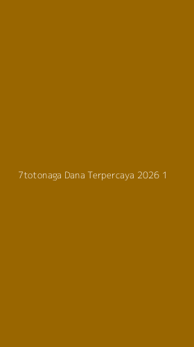 Tampilan Antarmuka Aplikasi 7totonaga Dana Terpercaya 2026 - 1