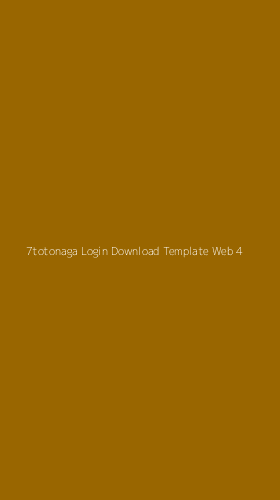 Tampilan Antarmuka Aplikasi 7totonaga Login Download Template Web - 4
