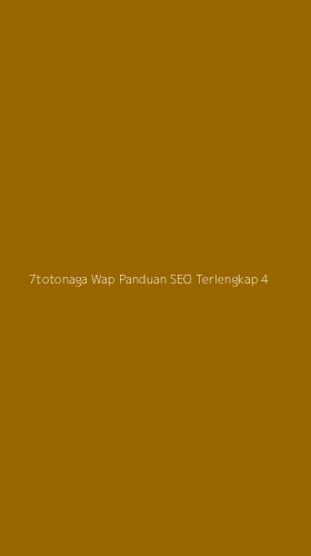Tampilan Antarmuka Aplikasi 7totonaga Wap Panduan Seo Terlengkap - 4