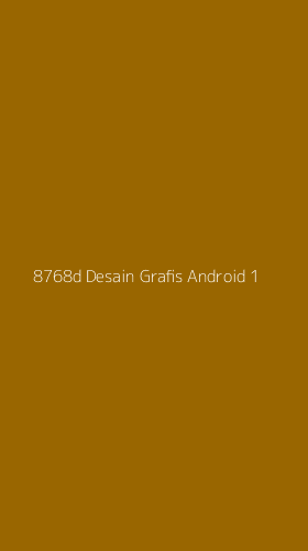 Tampilan Antarmuka Aplikasi 8768d Desain Grafis Android - 1