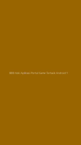 Tampilan Antarmuka Aplikasi 888 Hoki Aplikasi Portal Game Terbaik Android - 1