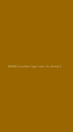 Tampilan Antarmuka Aplikasi 88dewi Cara Main Togel Colok Jitu Pemula - 2