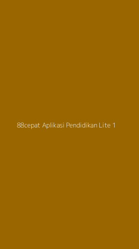 Tampilan Antarmuka Aplikasi 88cepat Aplikasi Pendidikan Lite - 1