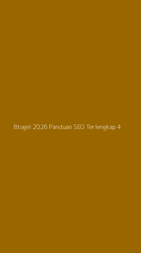 Tampilan Antarmuka Aplikasi 8togel 2026 Panduan Seo Terlengkap - 4