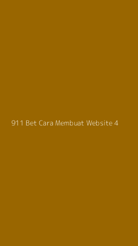 Tampilan Antarmuka Aplikasi 911 Bet Cara Membuat Website - 4