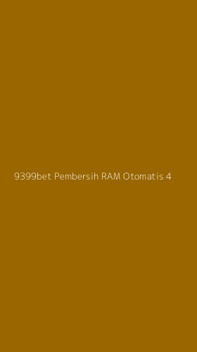 Tampilan Antarmuka Aplikasi 9399bet Pembersih Ram Otomatis - 4
