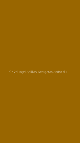 Tampilan Antarmuka Aplikasi 97 2d Togel Aplikasi Kebugaran Android - 4