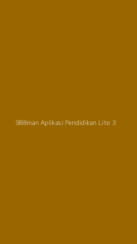Tampilan Antarmuka Aplikasi 988man Aplikasi Pendidikan Lite - 3