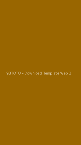 Tampilan Antarmuka Aplikasi 98TOTO - Download Template Web - 3