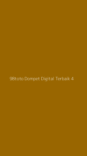 Tampilan Antarmuka Aplikasi 98toto Dompet Digital Terbaik - 4