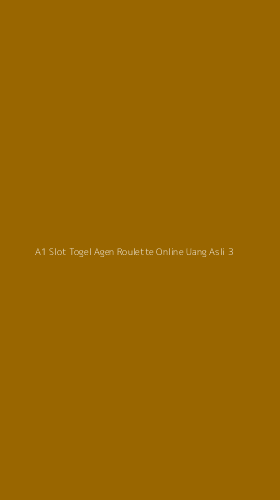 Tampilan Antarmuka Aplikasi A1 Slot Togel Agen Roulette Online Uang Asli - 3