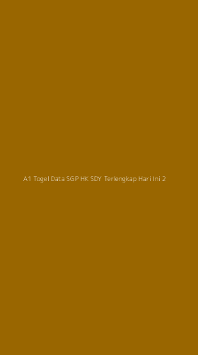 Tampilan Antarmuka Aplikasi A1 Togel Data Sgp Hk Sdy Terlengkap Hari Ini - 2