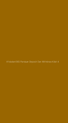Tampilan Antarmuka Aplikasi A1sbobet365 Panduan Deposit Dan Withdraw Kilat - 4