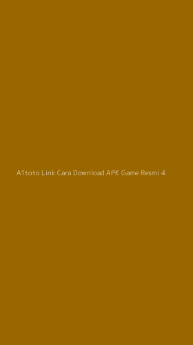 Tampilan Antarmuka Aplikasi A1toto Link Cara Download Apk Game Resmi - 4