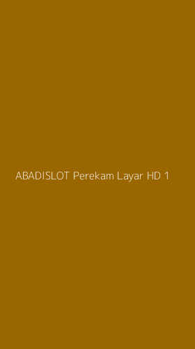 Tampilan Antarmuka Aplikasi Abadislot Perekam Layar Hd - 1