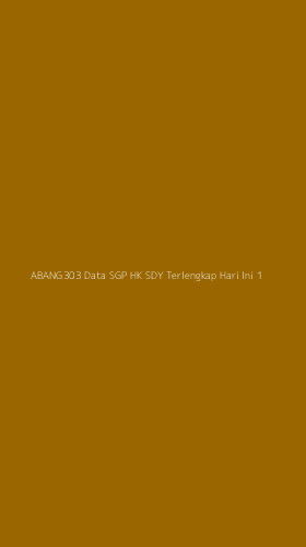 Tampilan Antarmuka Aplikasi Abang303 Data Sgp Hk Sdy Terlengkap Hari Ini - 1