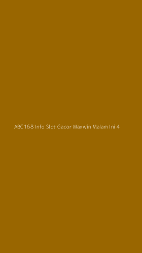 Tampilan Antarmuka Aplikasi Abc168 Info Slot Gacor Maxwin Malam Ini - 4